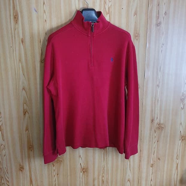 폴로 반집업 니트 M