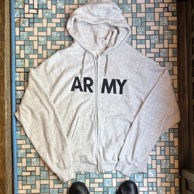 9Os U.S. Army PFU Full Zip Hoodie