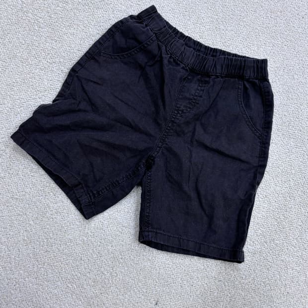 130 루키루 키즈 블랙 반바지 0519Y