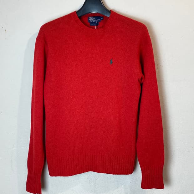 폴로 랄프로렌 쉐틀랜드 울 니트
