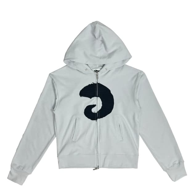 탄산마그네슘 후드집업 스카이블루