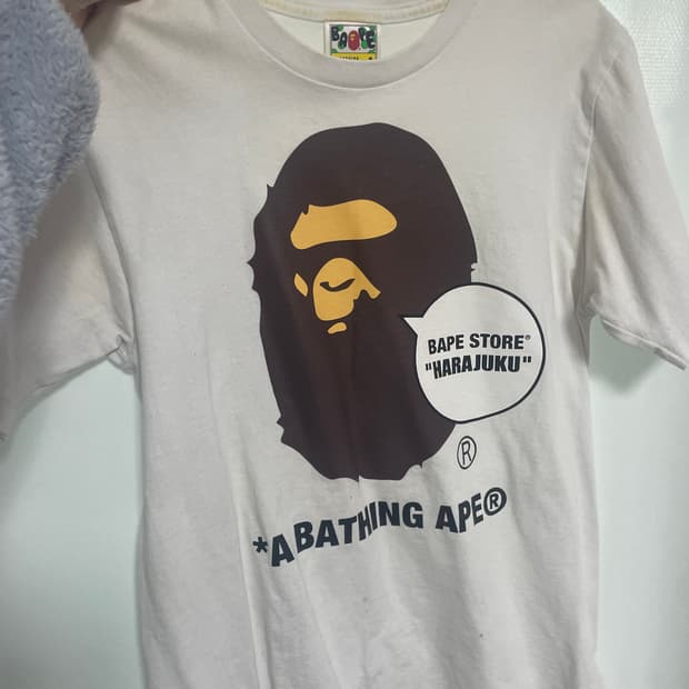 베이프 하라주쿠 티셔츠 