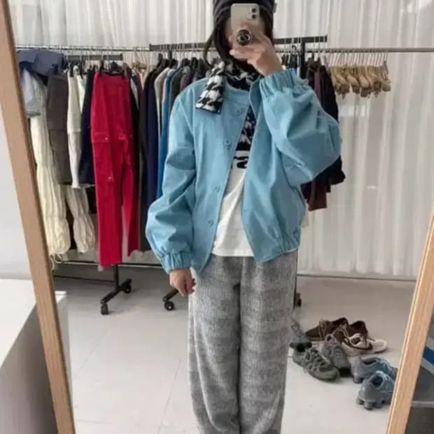 페스토 여성 봄버자켓