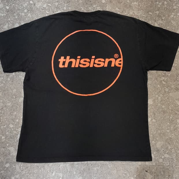 💥디스이즈네버댓 반팔 블랙 (XL)  