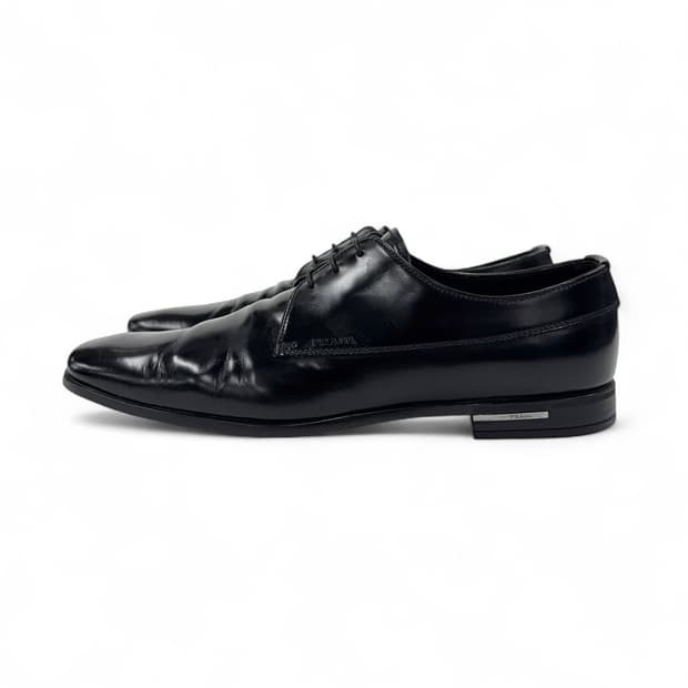 Prada 00s Square toe Derby shoes