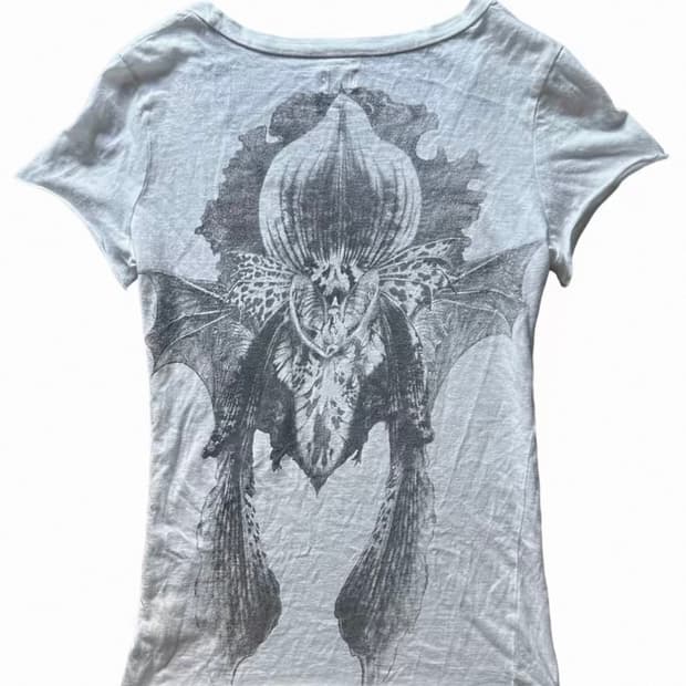 printed short-sleeved T-shirt
