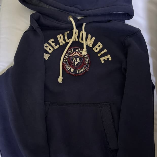 아베크롬비 빅로고 후드티
