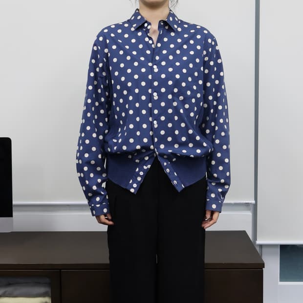 Digawel dot shirt blouson