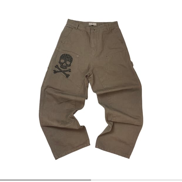 [1]아오이로 더 데스 오브 크롬 더블니 팬츠 (모카브라운)