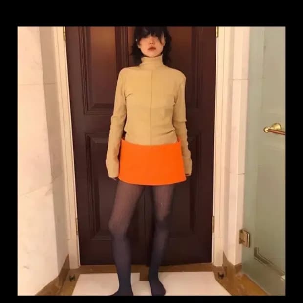 에옹쓰 스커트 택0 새상품