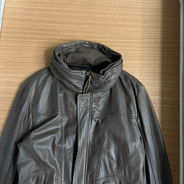 VTG 하이넥 양가죽 자켓