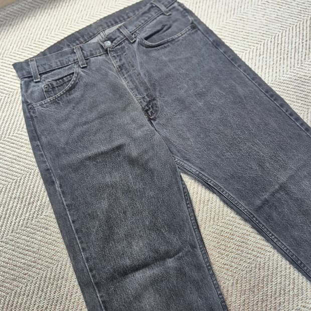 80s 리바이스 505 흑청