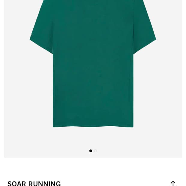 Soar running 반팔 M 새상품