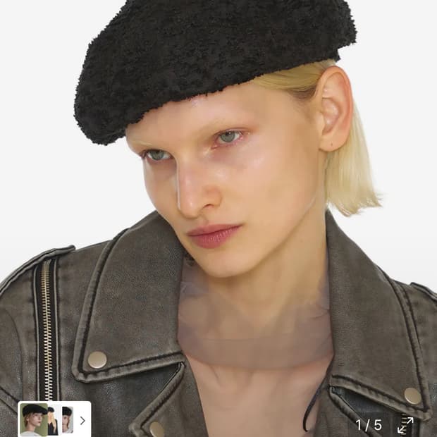 (새 상품) 언더컨트롤 스튜디오 베레모