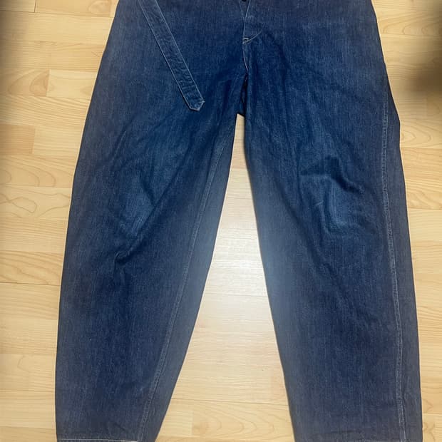 20ss 코모리 벨티드 데님 3사이즈