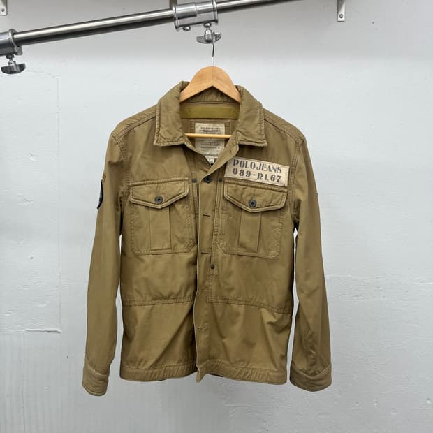 [S] POLO JEANS STENCIL PATCH RIPSTOP 