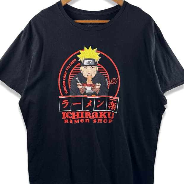 나루토 오피셜 그래픽 애니 티셔츠2077