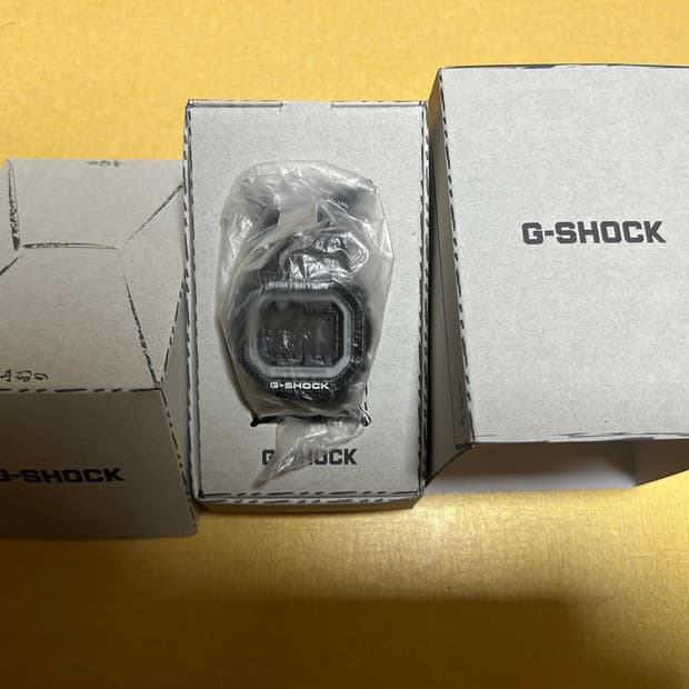 지샥 DW-5600RGM-1 (오리가미 검정)