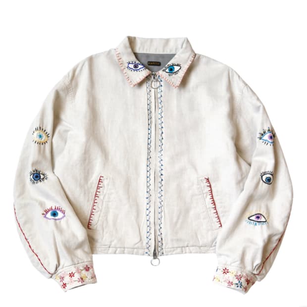 [구매중] 캐피탈 리넨 헤링본 드리즐러 자켓 3-4구매