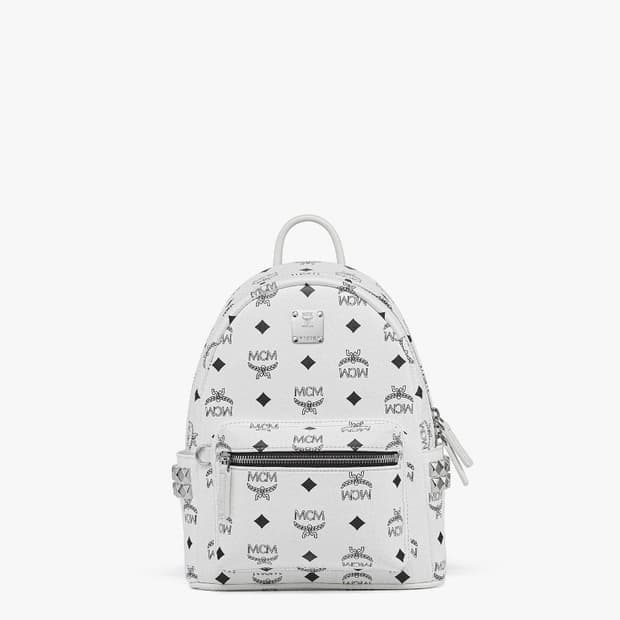 Mcm 사이드 스터드 비세토스 백팩 