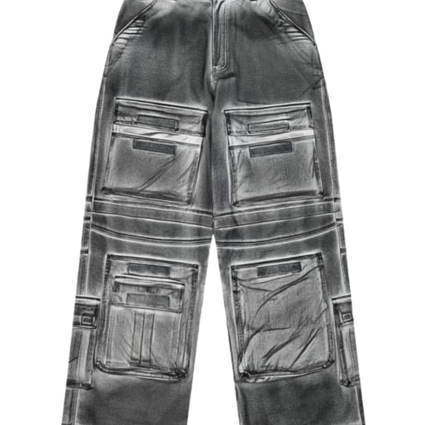 프로젝트gr 페인티드 데님 2사이즈