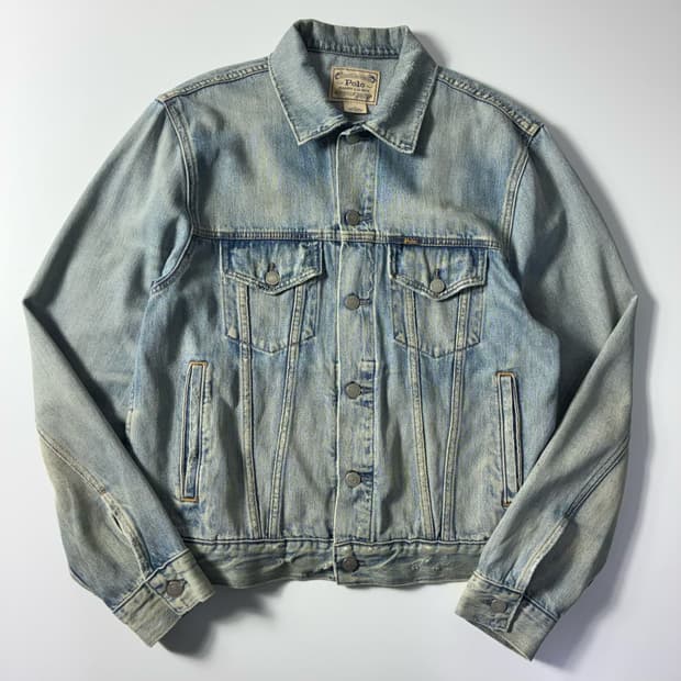 Polo  폴로 랄프로렌 워싱 데님 자켓 