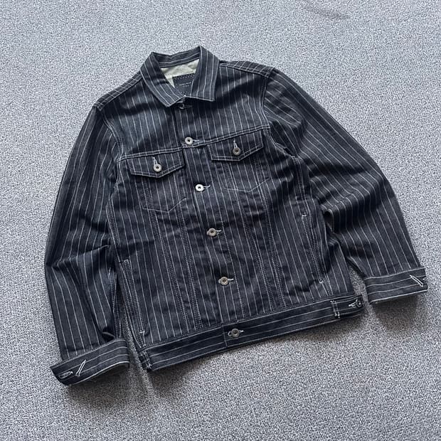 자라 스트라이프 자켓