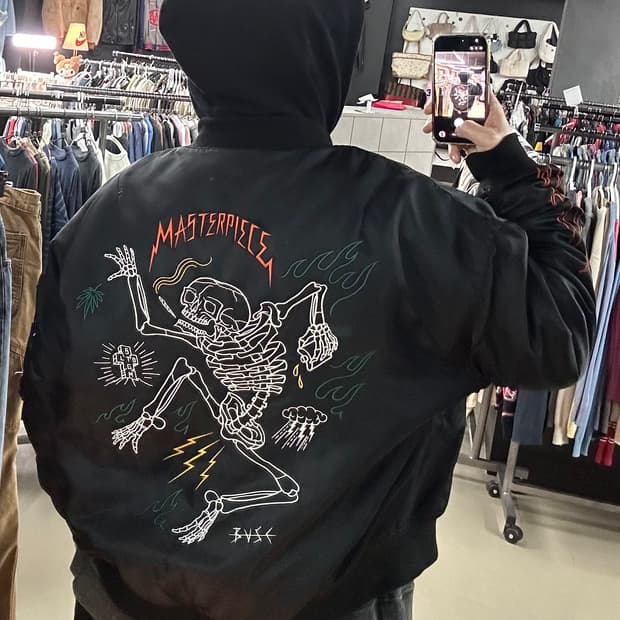 🔥스티그마 스켈레톤 자수 자켓입니다🔥