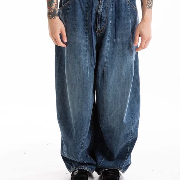 [M] Needles hd pants 인디고