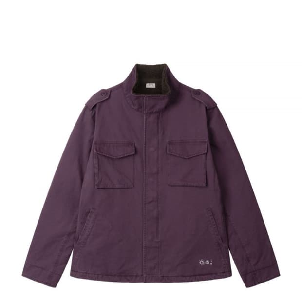 Earthjigu figment warm field jacket 퍼플