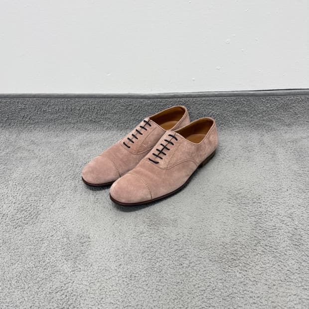 Margaret Howell suede cap toe shoes