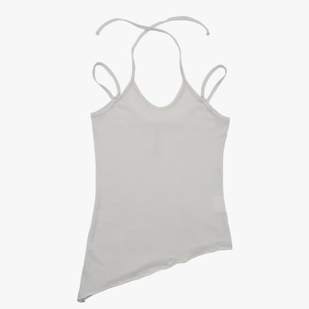 할로미늄 halominium raw cut cami sleeveless