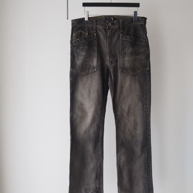 R.newbold denim pants 
