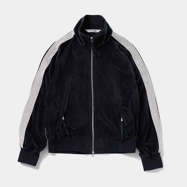 Gyeong 벨루어 레이스 자켓