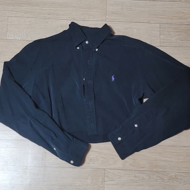 폴로 랄프로렌 보라포니 크롭 셔츠 김코디 커스텀 빈티지 