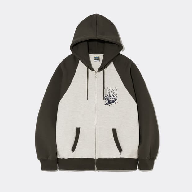 [M] 테켓 엑스포트 후드집업 카키