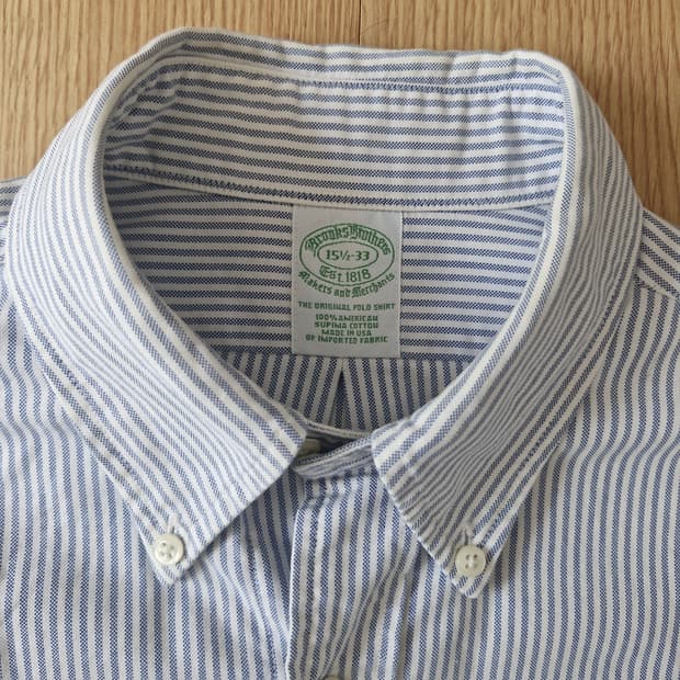 브룩스브라더스 Made in USA 옥스포드 셔츠 