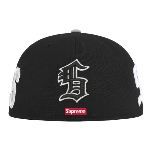 슈프림 뉴에라 캡 블랙 714