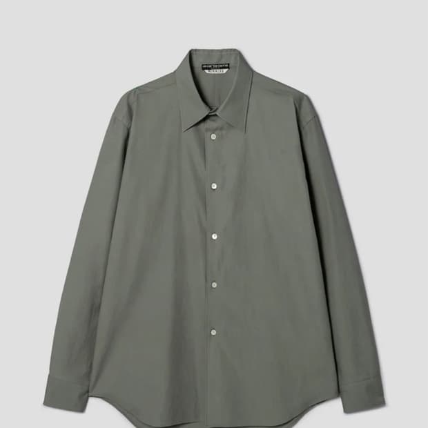 26ss AURALEE Washed Finx Twill Shirt [4]