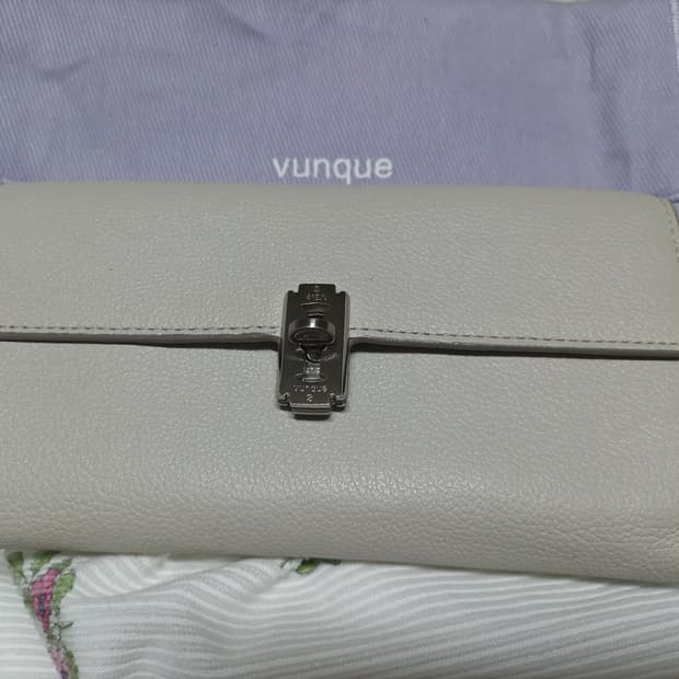 분크 그레이 장지갑+더스트