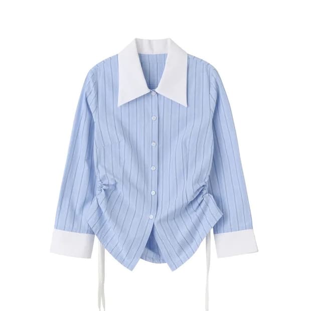 (s) 스컬프터 셔링 셔츠 클래식 블루