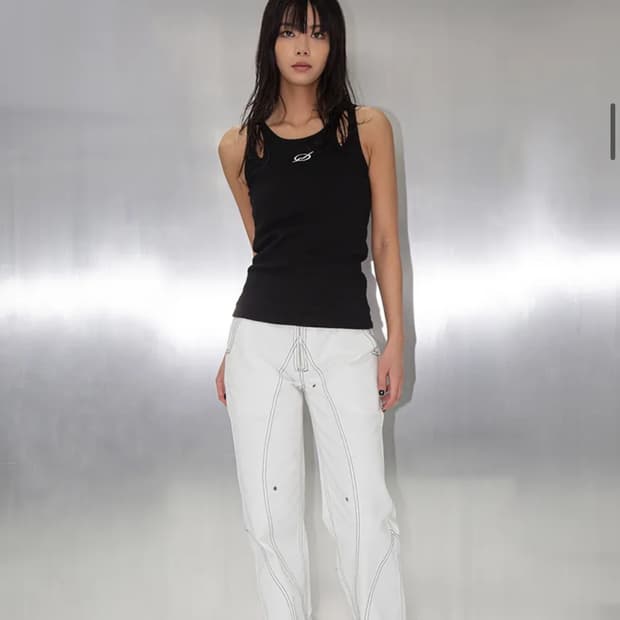 51퍼센트 TUNNEL LINING TROUSER (DENIM) - WH