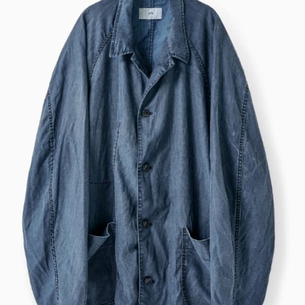 [years ago] 블리치 워시드 초어자켓 인디고