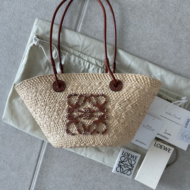 로에베 애너그램 바스켓 라탄백 스몰