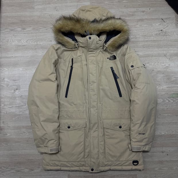 노스페이스 화이트라벨 드라이벤트 덕다운 패딩 파카