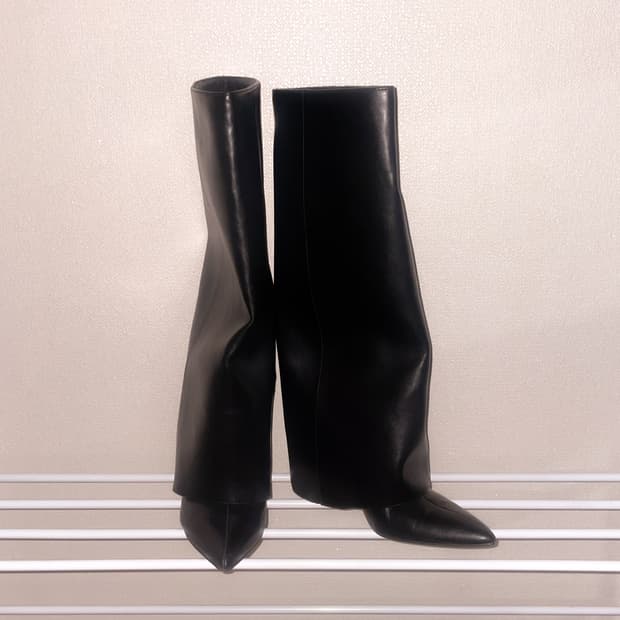 zara 자라 힐 게이터 부츠