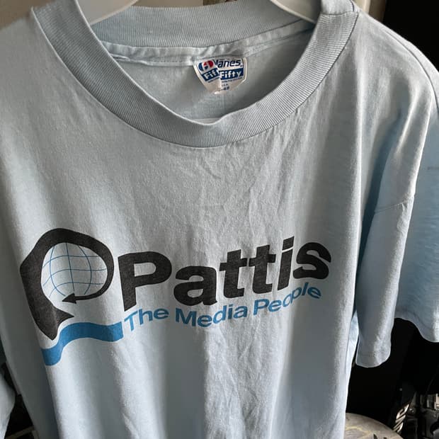 빈티지 pattis 티셔츠