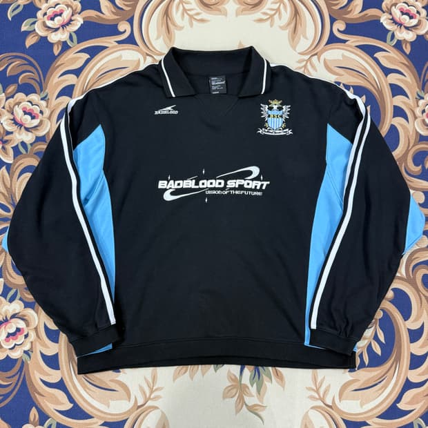 (L)배드블러드 BADBLOOD BSC 캠프싸커 맨투맨