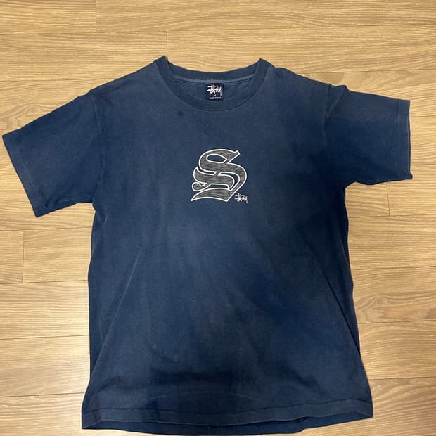 90s stussy 반팔 티셔츠(m사이즈)