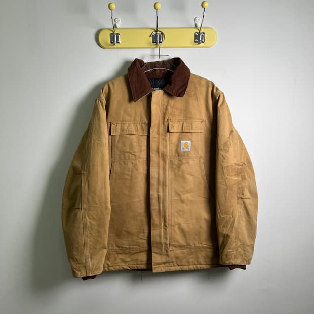 90's Carhartt 칼하트 C26 캔버스 워크 자켓 XL
